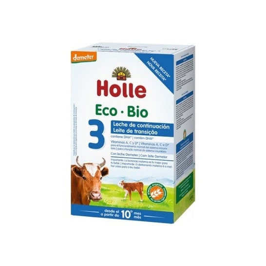 Holle spædbarnsmælk 3 Continuation Eco 10M 600g