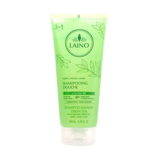 LAINO Organic green tea shower shampoo 200 ml tube