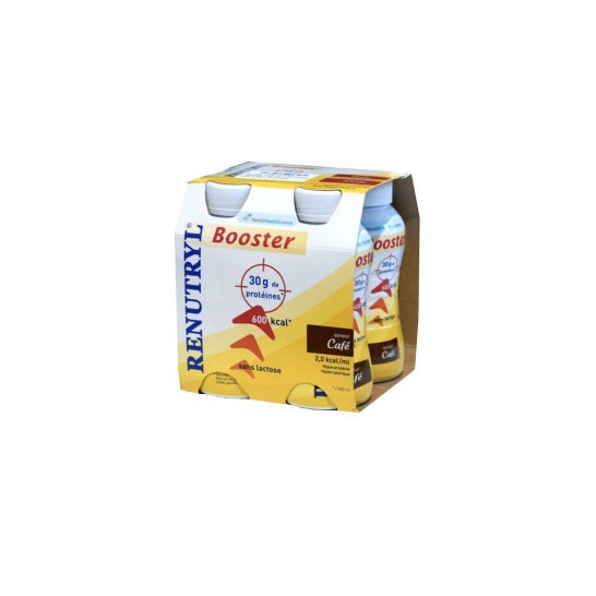 Nestl - Renutryl Booster Caf 4 Bouteilles de 300ml