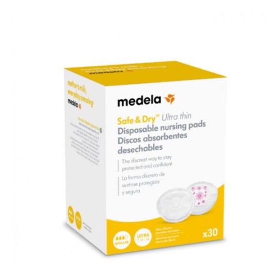 Medela Discos absorbentes desechables Safe & Dry Ultra thin 30uds