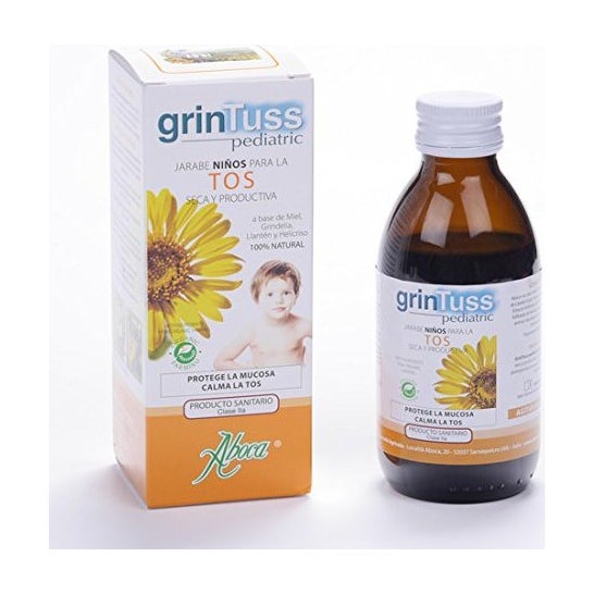 Grintuss calma la tos de adultos y niños - Aboca