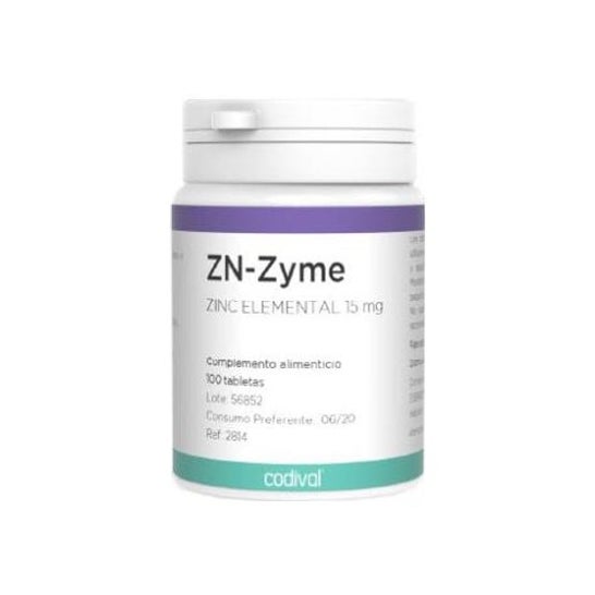 Codival Zn-Zyme 15 mg 100 comp