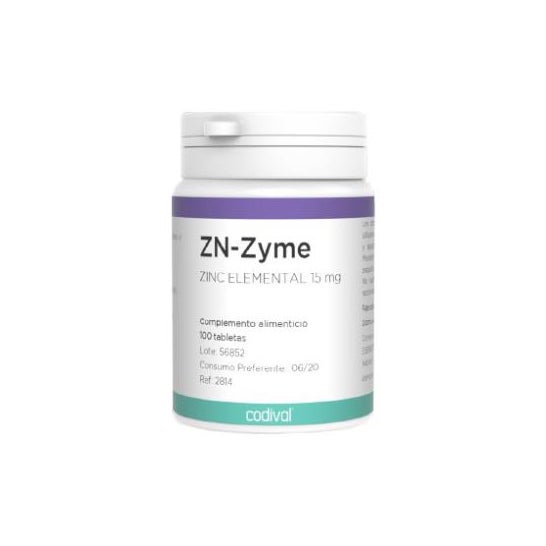 Codival Zn-Zyme 15mg 100comp