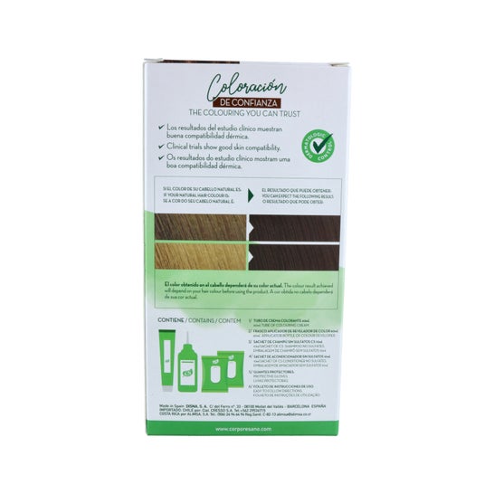 Corpore Sano Tinte Permanente Nº 5 Castaño Claro 140 ml