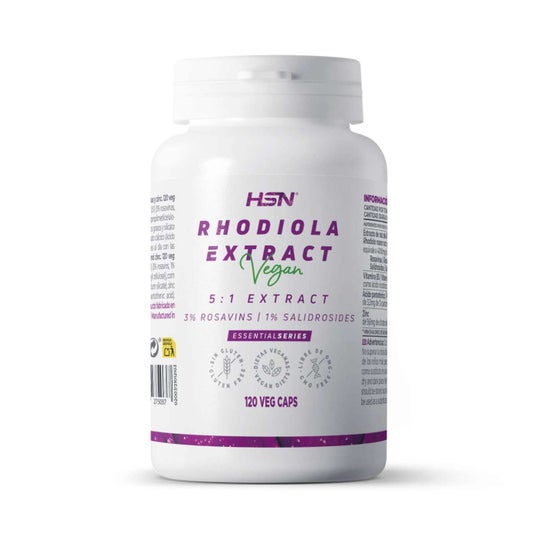 HSN Extracto de Rhodiola Rosea 5:1 400mg 120vcaps