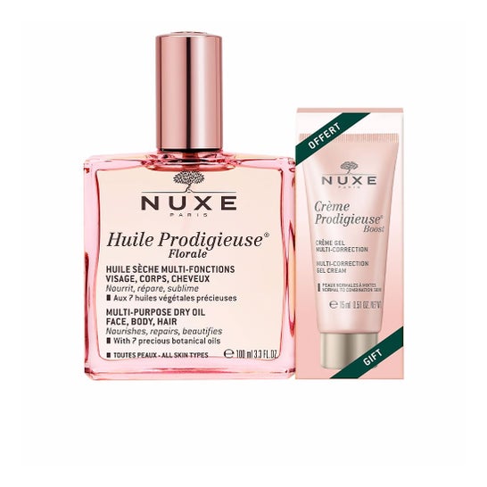 Nuxe Huile Prodigieuse Florale 100ml + Crème Prodigieuse Boost Crema-Gel 15ml