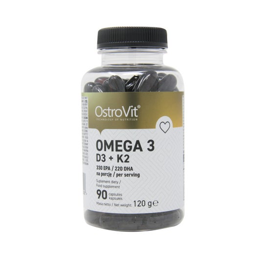 OstroVit Omega 3 + D3 + K2 90caps