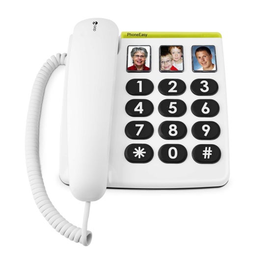 Telefono Doro Easy 331Ph Bianco