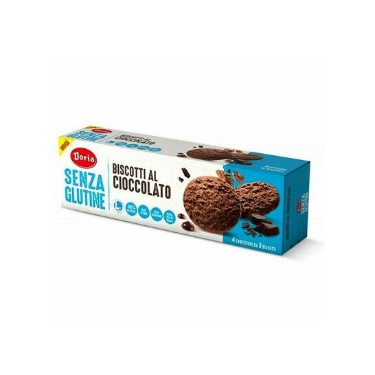 Doria Gluten Free Chocolate Biscuits 4 Unità