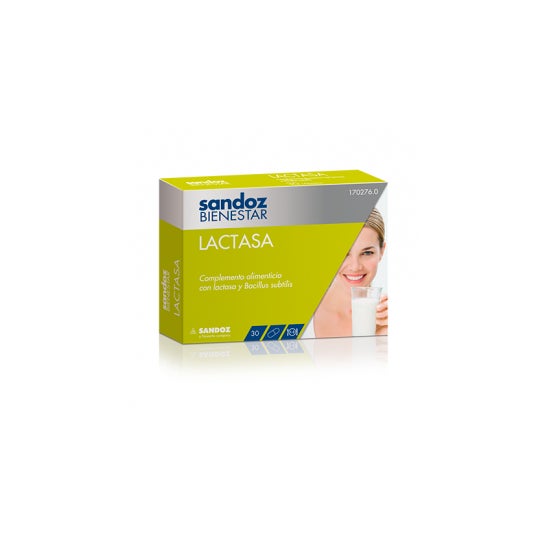 Sandoz Bienestar Lactasa 30caps