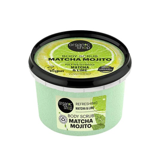 Organic Shop Refreshing Matcha Mojito Body Scrub 250ml