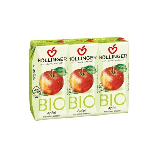 Höllinger Organic Apple Juice 3X200ml