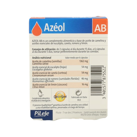 Azeol AB 30 Cáps