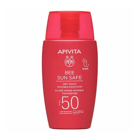 Apivita Bee Sun Safe Fluido Facial Hidratante Spf50 50ml