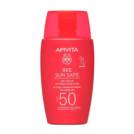 Apivita Bee Sun Safe Facial Fluid Invisible Dry Touch SPF50+ 50ml