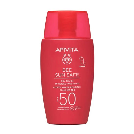 Apivita Bee Sun Safe Facial Fluid Invisible Dry Touch SPF50+ 50ml Apivita Bee Sun Safe Facial Fluid Invisible Dry Touch SPF50+ 50ml