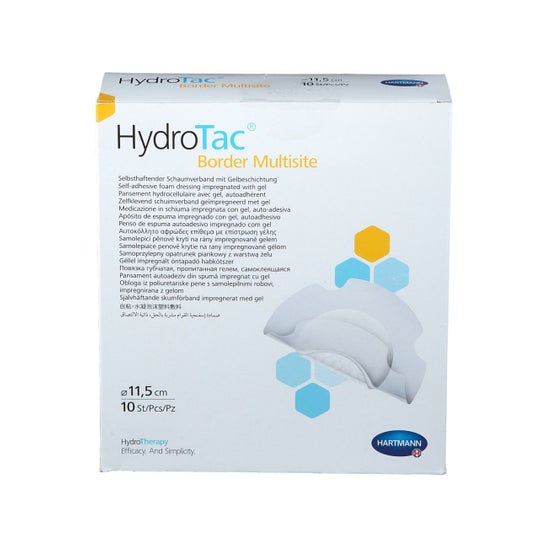 HydroTac Border Multisite Apósito Adhesivo 11.5cm 10uds