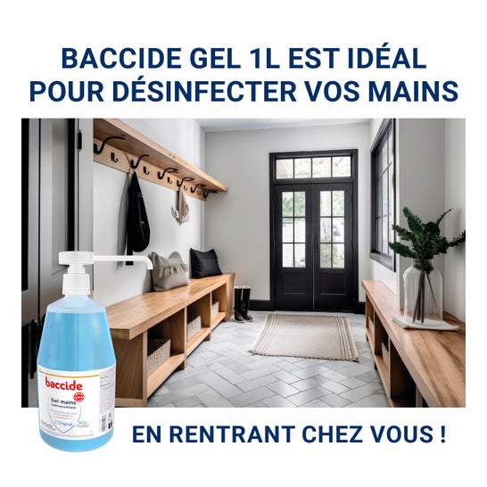 Baccide Non-Rinse Gel per le mani 1 L