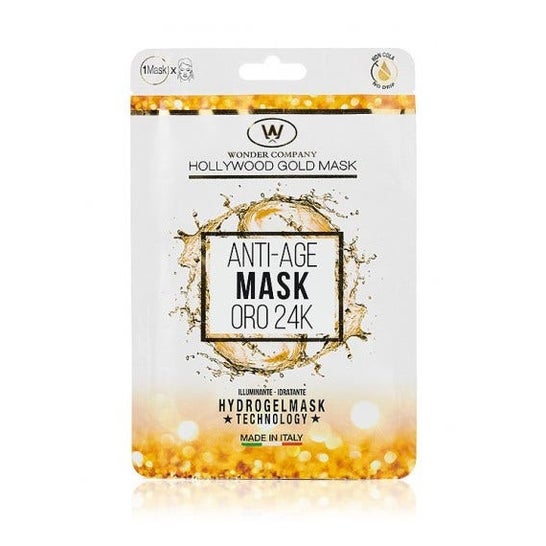 Hollywood Gold Mask Anti Age Mask Oro 24