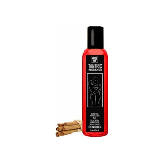 Eros-Art Olio naturale di massaggio tantrico e cannella afrodisiaco 30ml