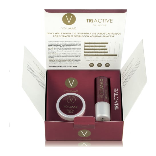 Volumax® Triactive tratamiento antiedad voluminizador de labios 2x4g