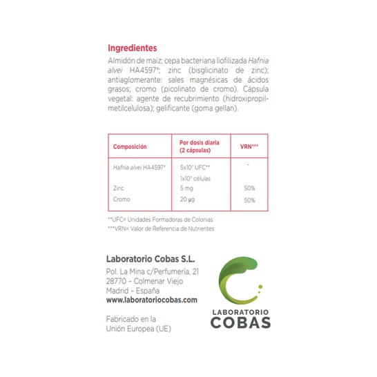 Eubiotics Satylia 60 cápsulas
