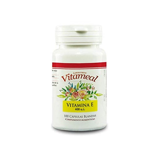 Vitameal Vitamina E 400UI Natural 100caps blandas
