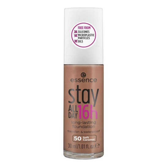 Essence Stay Allday 16H Long-Lasting Foundat 50 Soft Caramel 30ml