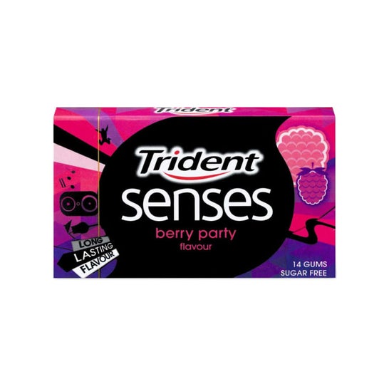 Trident Senses Berry Party Sugar Free 14uds