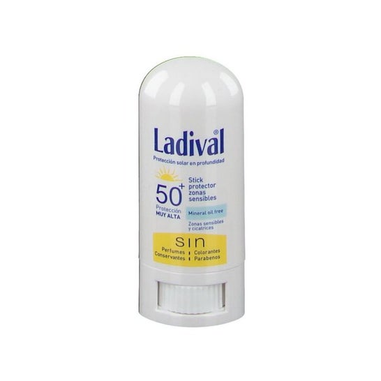 Ladival® Stick gevoelige zones SPF50 + Oil Free 8gr