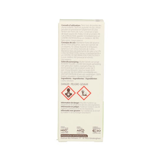 Pranarôm Aceite Esencial de Cedro de la Himalaya 10 ml