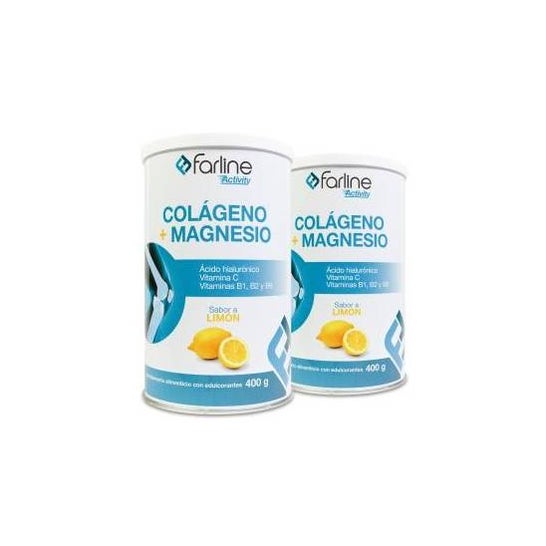 Farline Kollagen + Magnesium + Hyaluronsäure Zitronengeschmack 2 Einheiten