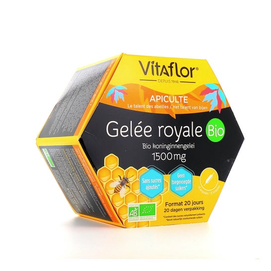 Vitaflor Gele Royale Bio 1500mg 20 ampoules