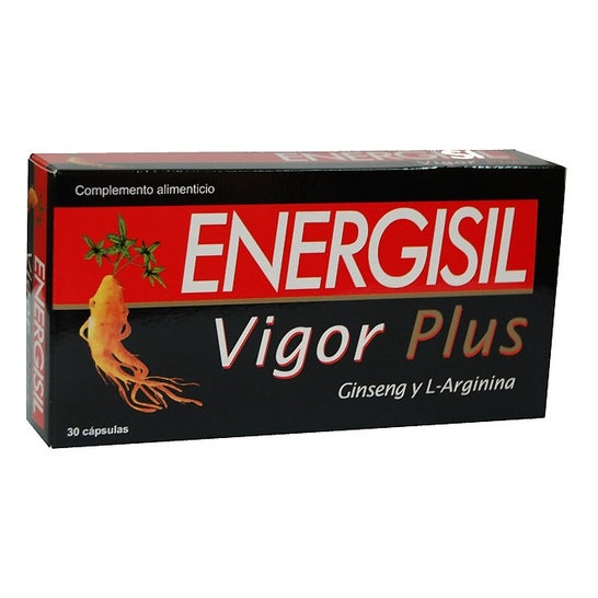 Vigore Energisil Plus Ginseng + Arginina 30Caps