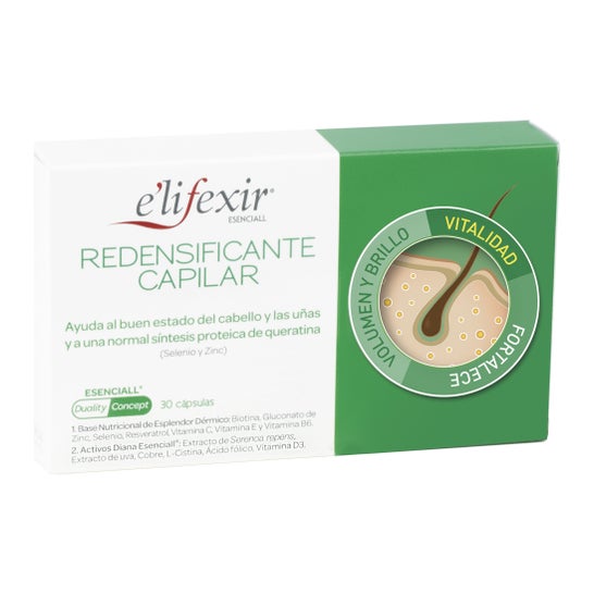 Elifexir Esencial Redensificante Capilar 30 caps