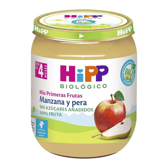 Hipp Tarro Manzana y Pera +4 Meses 125g