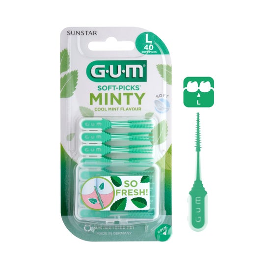 Gum Interdentales Soft Picks Comfort Flex Mint Large 671 40uds