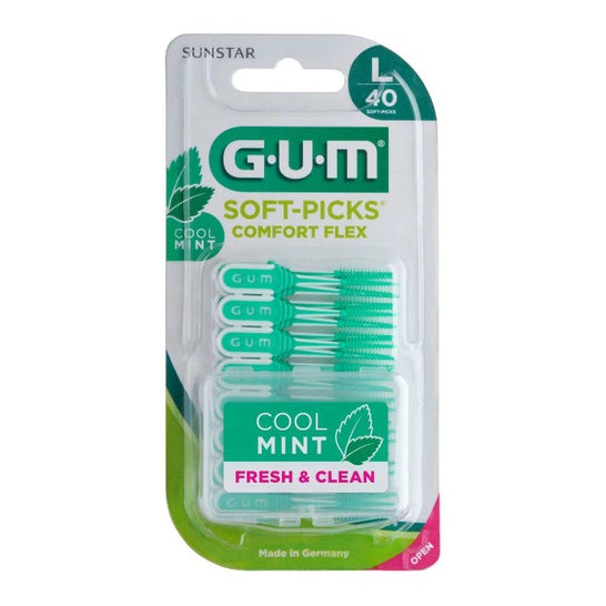 Gum Interdentales Soft Picks Comfort Flex Mint Large 671 40uds
