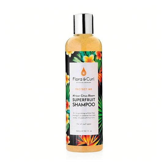Flora & Curl African Citrus Superfruit Shampoo 300ml