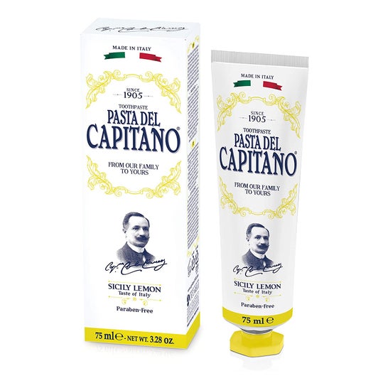 Pasta Del Capitano 1905 Dentifricio al Limone Siciliano 75ml