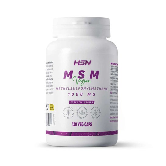 HSN MSM Metilsulfonilmetano 1000mg 120vcaps