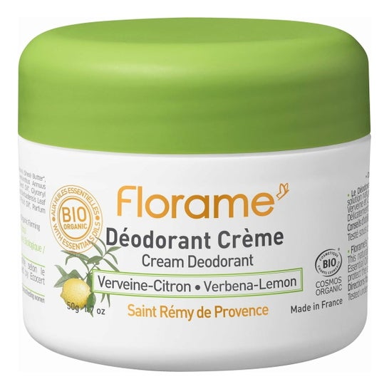 Florame Lemon Verbena Deodorant Cream 50g