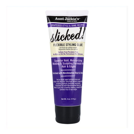 Aunt Jackie's Grapeseed Slicked! Flexible Styling Gel 114g