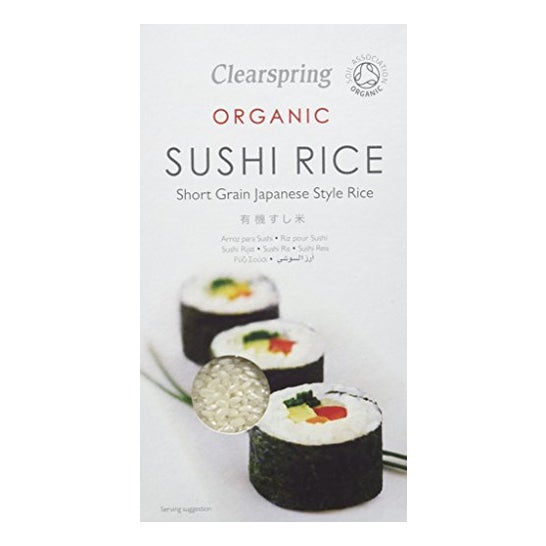 Clearspring Organic Arroz para Sushi Bio 500g