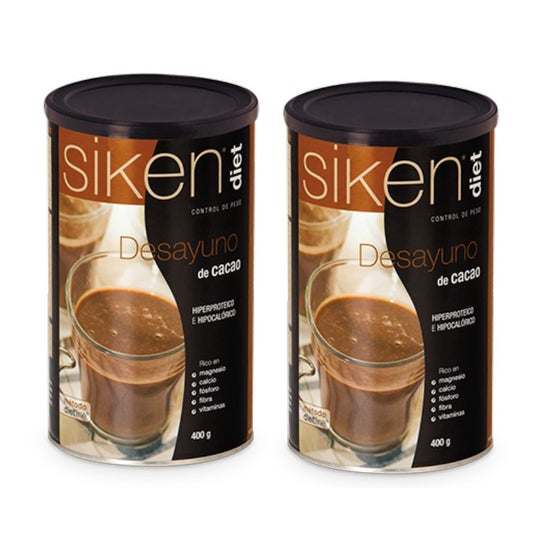 Siken® Diet Desayuno de Cacao 2x400g