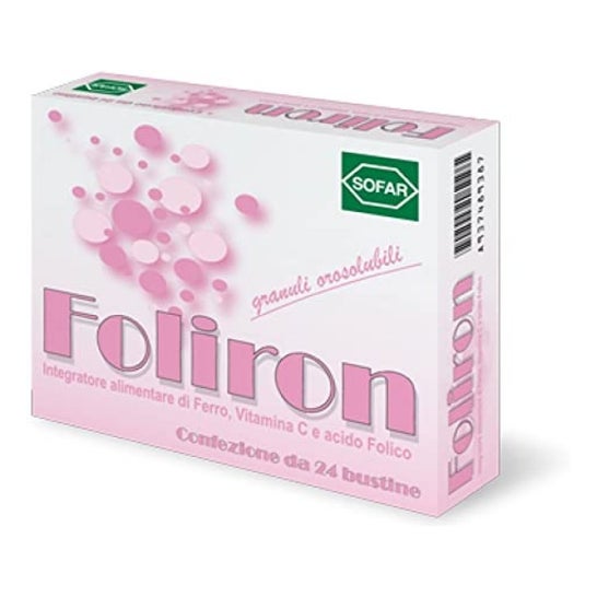 Foliron Supplement 24 Sachets 2G