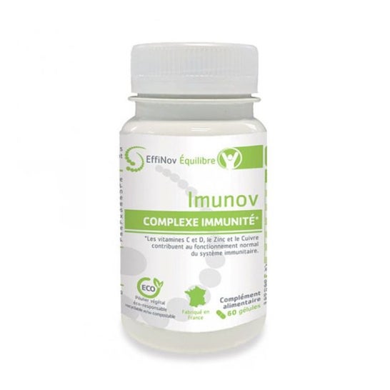 Laboratoire EffiNov - Imunov Pilulier 60 glules