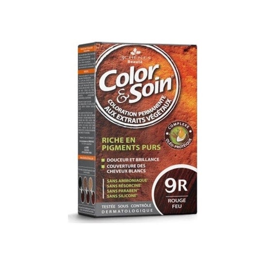 3 Chnes Color Soin Rouge Feu Nø9R