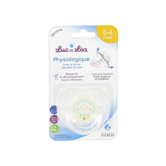 Luc en Lea Chupete Silicona Nube 0-6 Meses 1ud Luc en Lea Chupete Silicona Nube 0-6 Meses 1ud