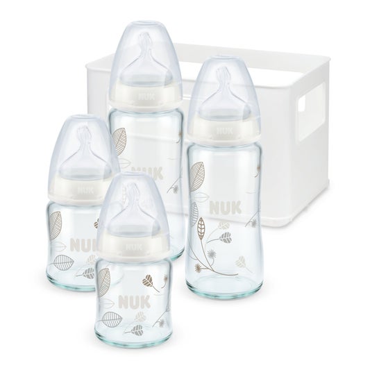 Nuk First Choice+ Set Baby Bottle Rack Glass